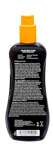 Australian Gold Huile Exotique – pulvérisateur, absorption rapide sans gras.