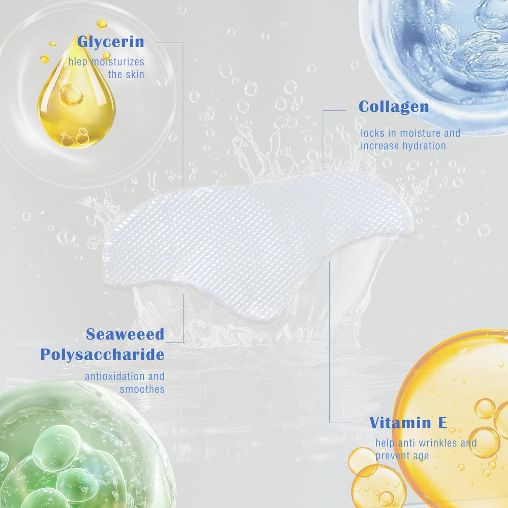 Texture gel douce sur le front, hydratation durable avec Auteek.