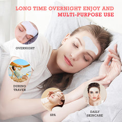 Patch frontal Auteek qui respire pendant le sommeil pour peau reposée