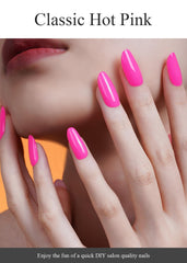 AutyaMee kit complet avec outils et bandes gel ongles