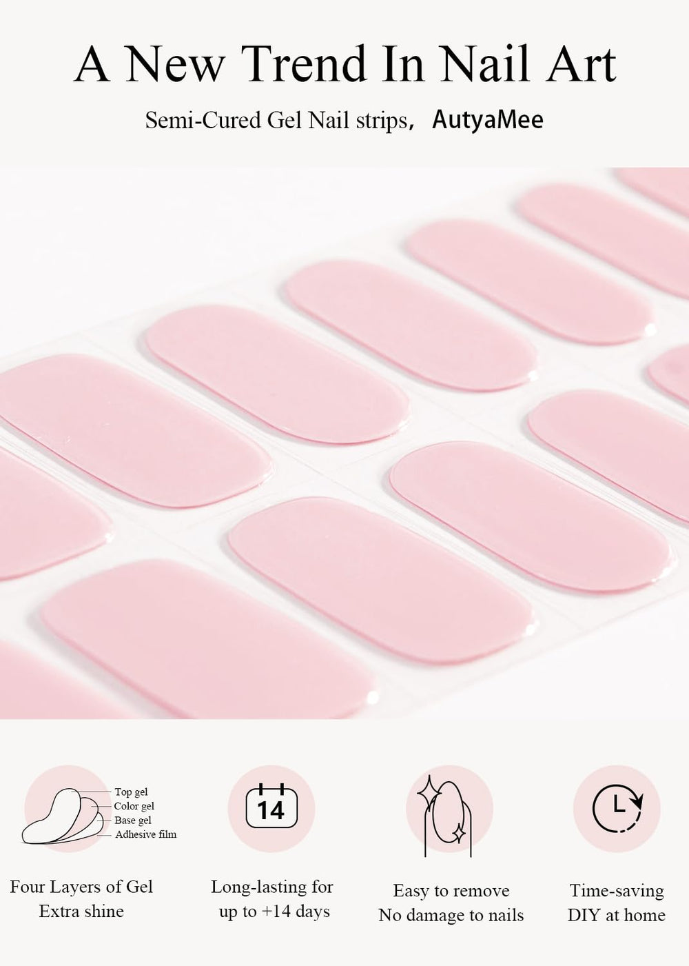 AutyaMee lampe UV accélère la cure pour une finition salon à domicile