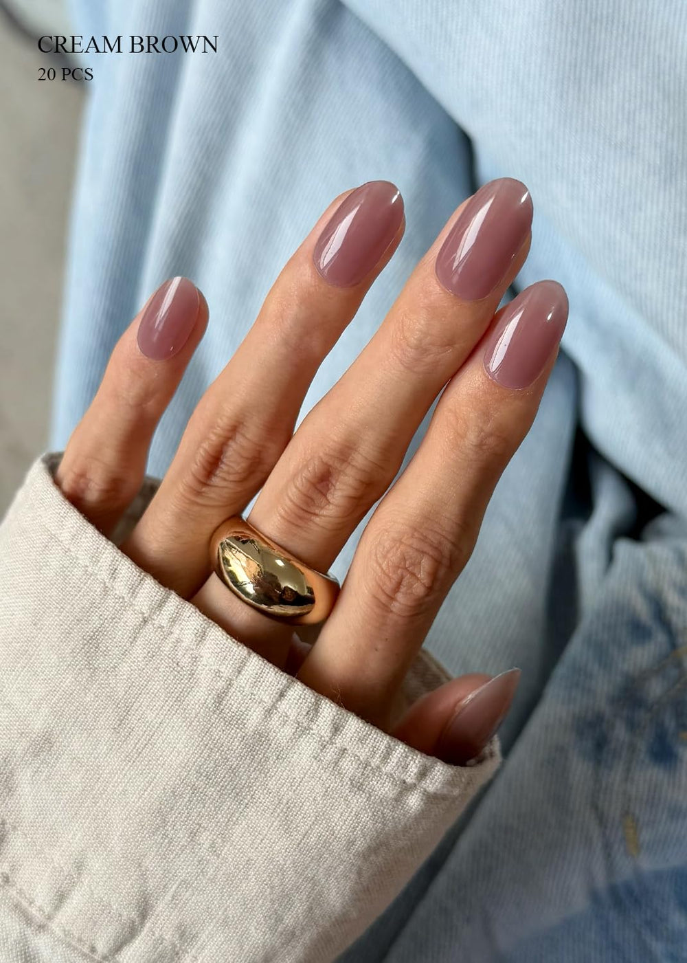 AutyaMee kit accessoires ongles avec tampons de préparation et lime à ongles.