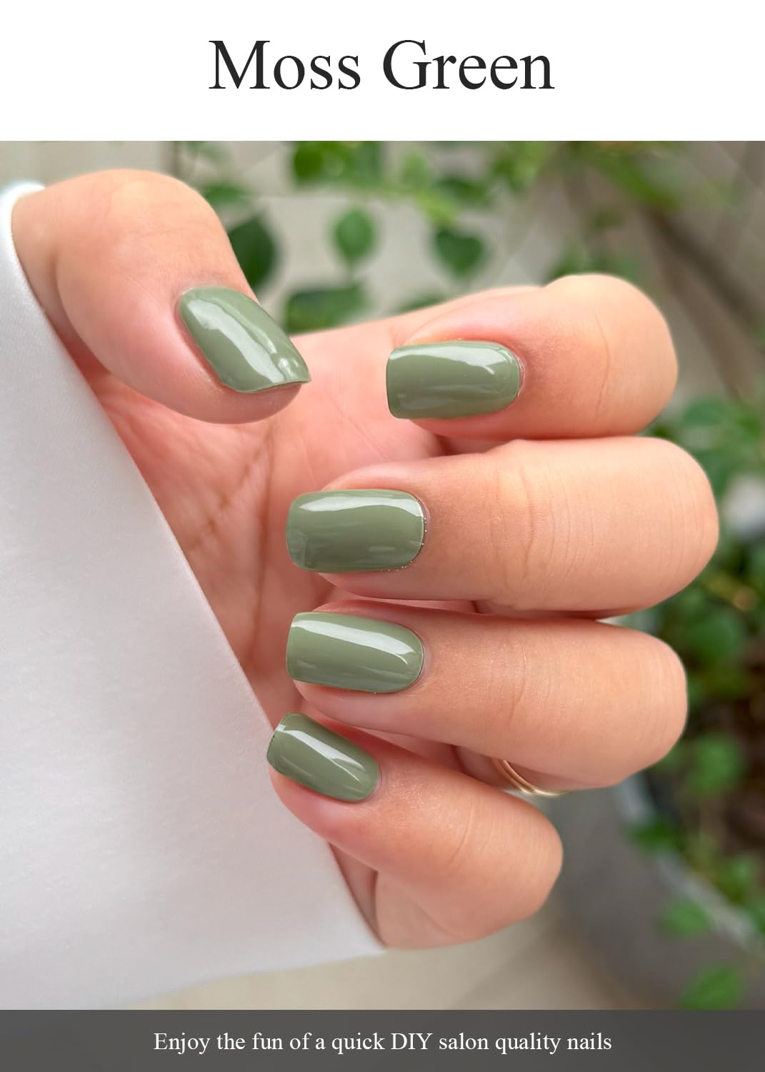 AutyaMee bande gel Army Green pour une tenue longue et une surface lisse.