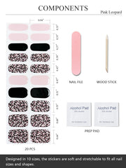 AutyaMee ensemble de 20 bandes gel ongulaire offrant choix et finition salon