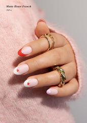 AutyaMee bandes gel cœur mat : application rapide et tenue longue