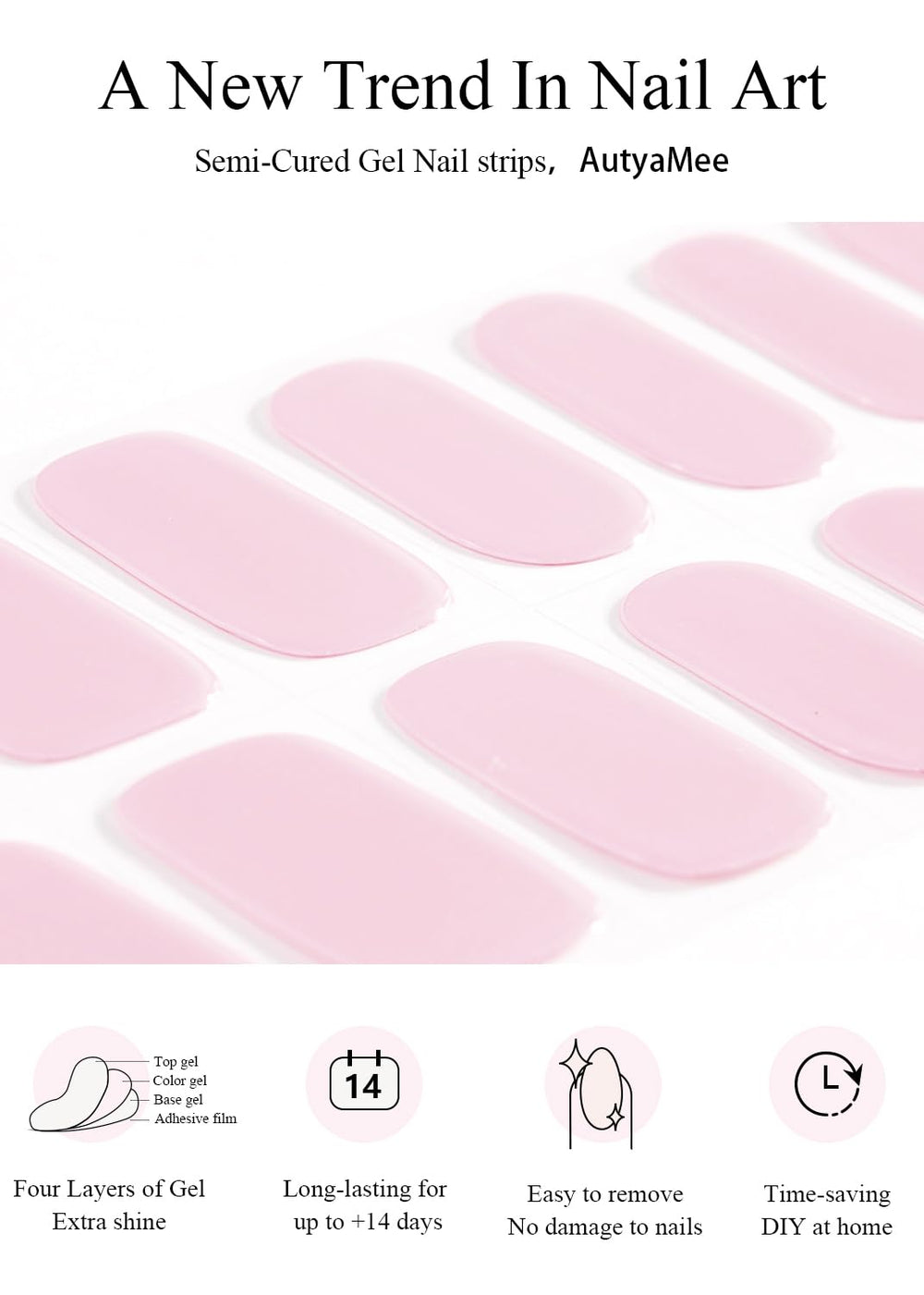 AutyaMee accessoires inclus tampons préparateurs lime pour une préparation facile.