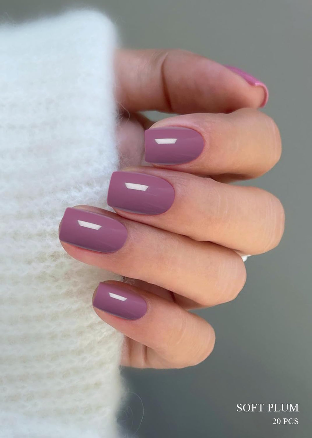 AutyaMee Bandes Gel Semi-Cuits Prune Doux montrant les 10 tailles.