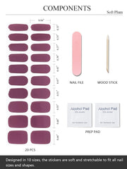 Lingettes Préparation AutyaMee pour préparer les ongles sans limage.