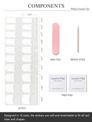 Ensemble de 20 strips pour différentes tailles.