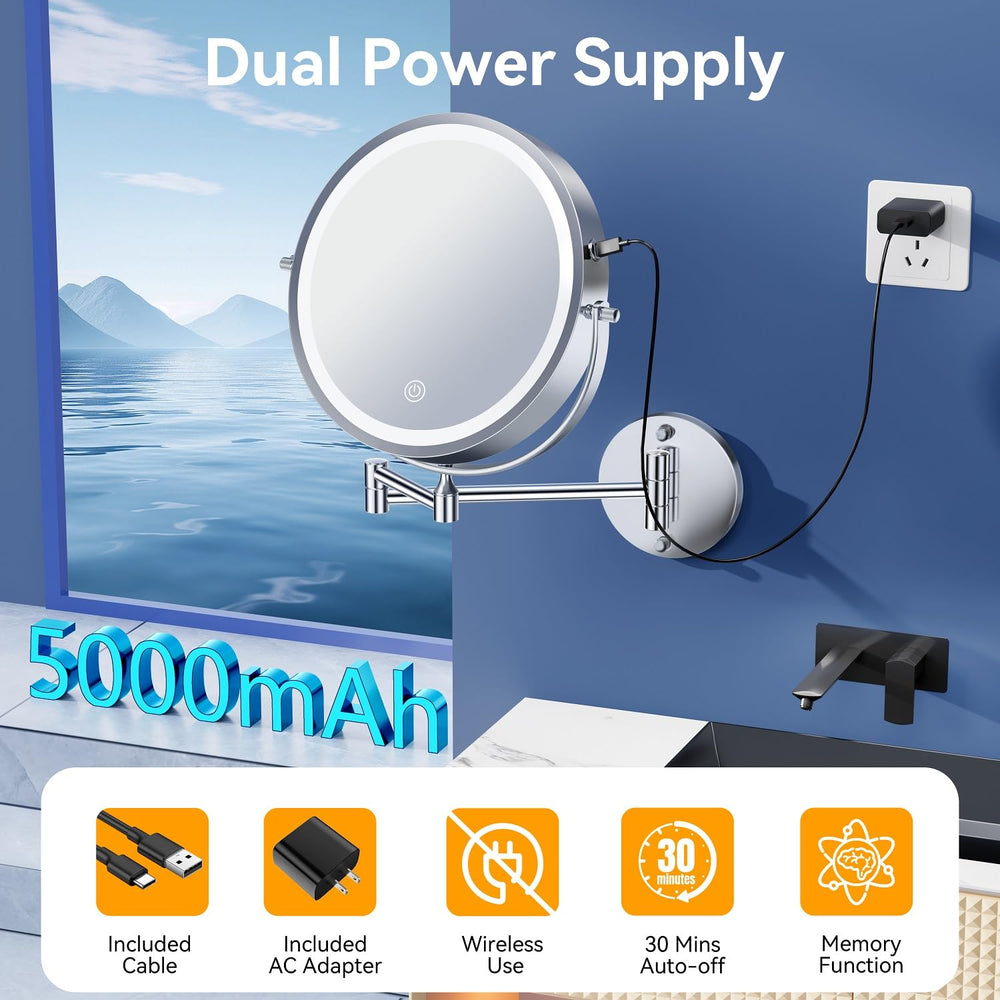 Auxmir batterie 5000mAh recharge rapide et autonomie longue