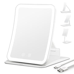 Miroir Auxmir voyage avec agrandissement 30x pour détails fins.