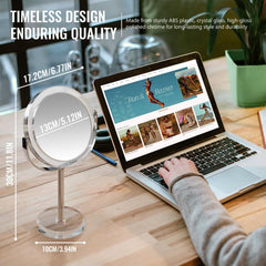 Auxmir miroir de table compact et portable prêt pour vos surfaces.