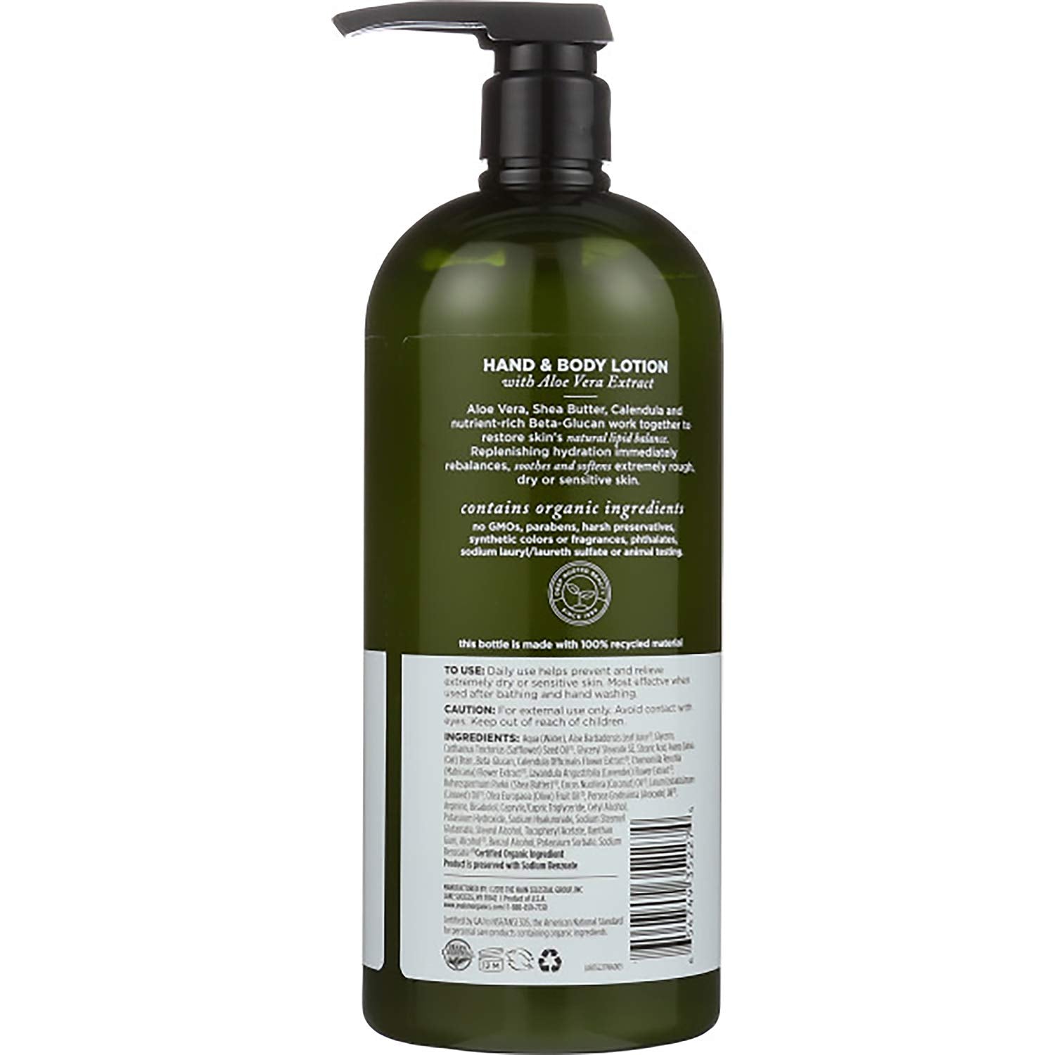 Avalon Organics application-creme-mains-nourrissante sur peau sèche et sensible.