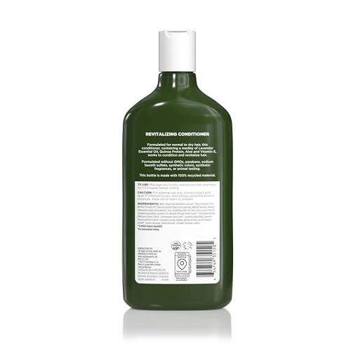 Conditionneur Lavande Avalon Organics: texture crèmeuse facilitant le démêlage en douceur.
