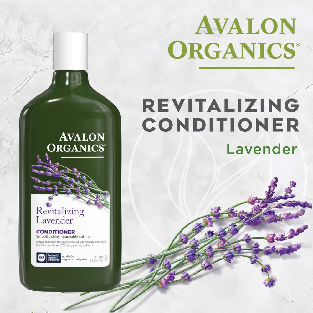 Avalon Organics: emballage recyclable et certifications cruelty-free et EWG Vérifié.