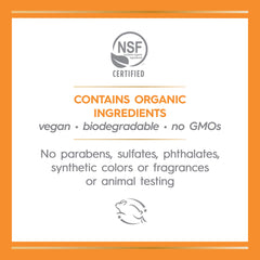 Application matin et soir du Gel-Crème Vitamine C d'Avalon Organics.