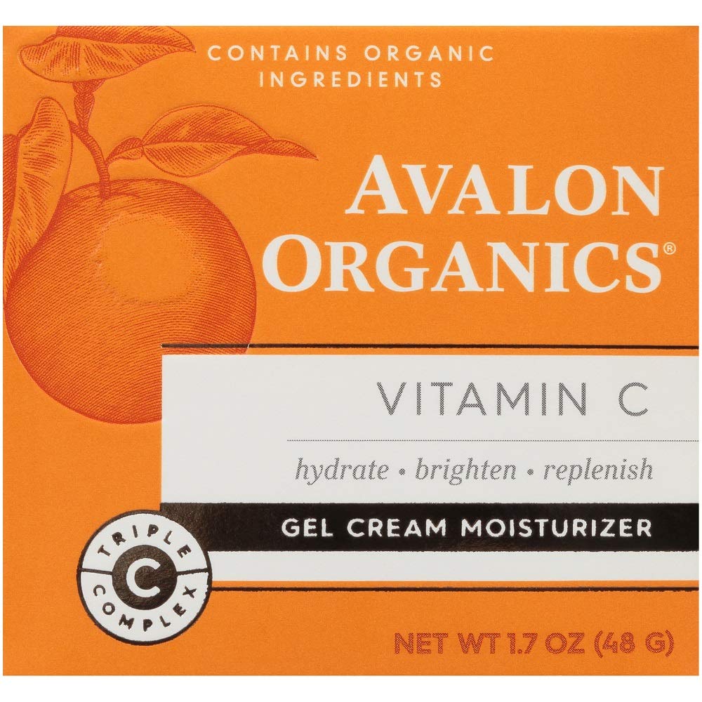 Texture légère et fraîche du Gel-Crème Avalon Organics pour l'hydratation rapide.