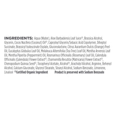 Hydratation équilibrée Tea Tree bouteille: cheveux légers et souples sans alourdir.