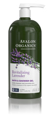 Avalon Organics Lavande – bouteille 950 ml pour une douche hydratante.