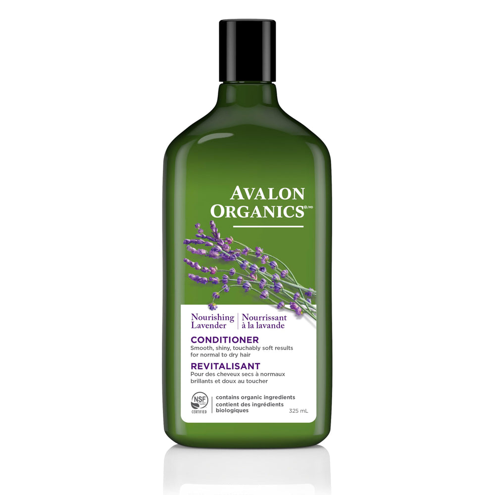 Avalon Organics Nourrissant Lavande - bouteille 11oz, hydratation en profondeur.