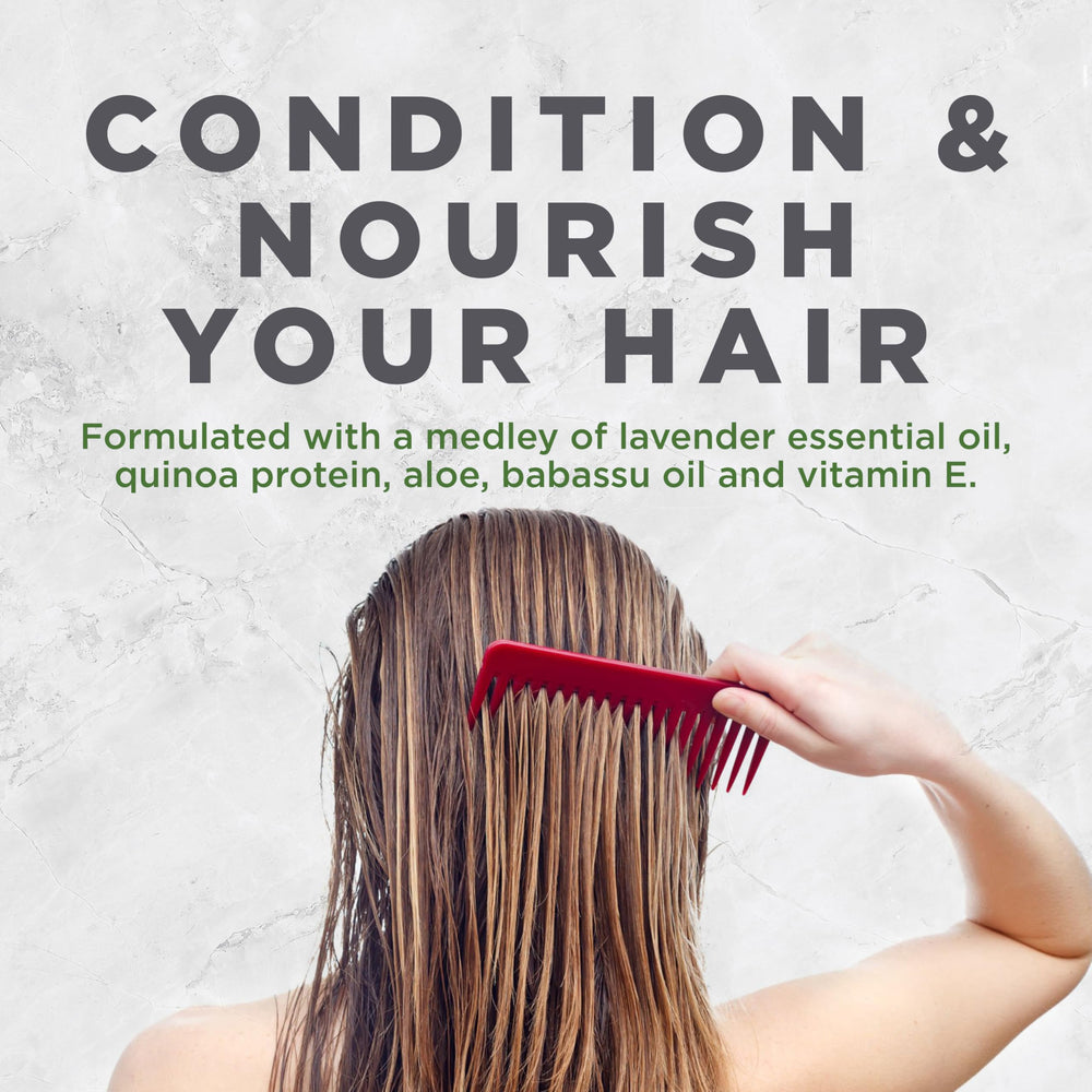 Avalon Organics Nourrissant Lavande - quinoa protéine pour cheveux renforcés.