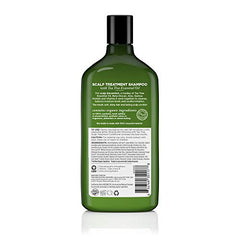 Avalon Organics Shampoing Arbre à Thé, bouteille et emballage visibles, douceur et nettoyage en douceur.