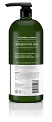 Volume visible sur cheveux fins après Avalon Organics Shampoing Romarin