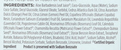 Avalon Organics Shampoing Volume Romarin - ingrédients biologiques visibles pour soin naturel