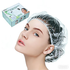 Avando boîte-distributeur capuchons-douche jetables, rangement pratique pour spa et hôtel.