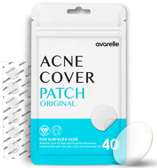 Patch Avarelle sur l acné, pansement discret et efficace pour les boutons.