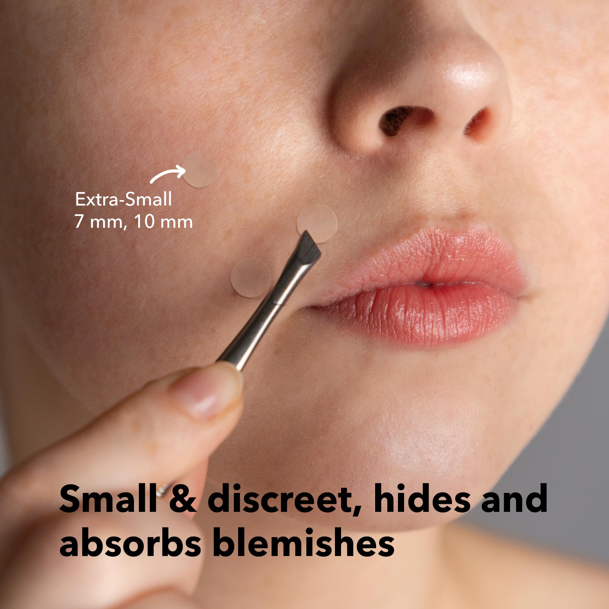 Pansement visage AVARELLE anti-piquage, usage quotidien discret.
