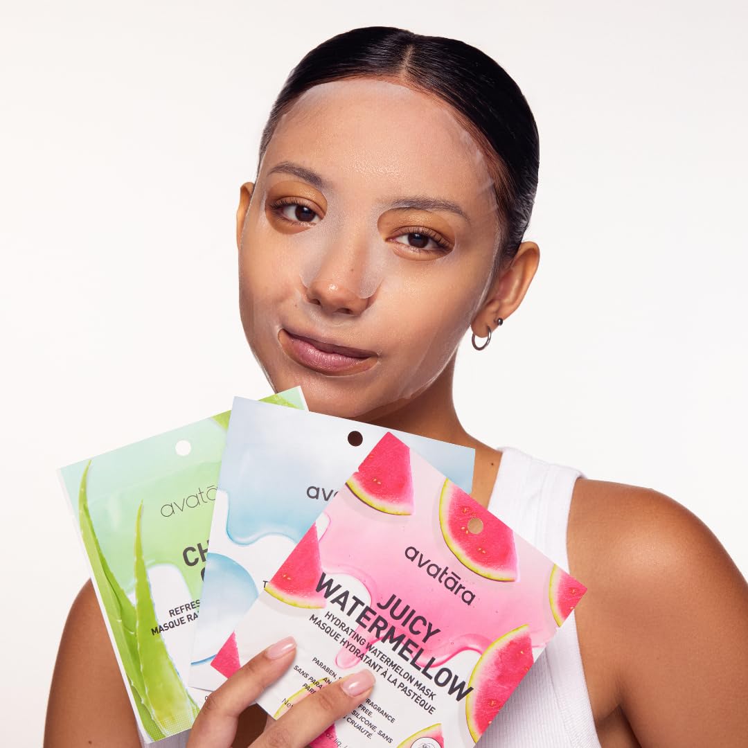 Masque Aloe apaisant Avatara All-Stars calme les irritations