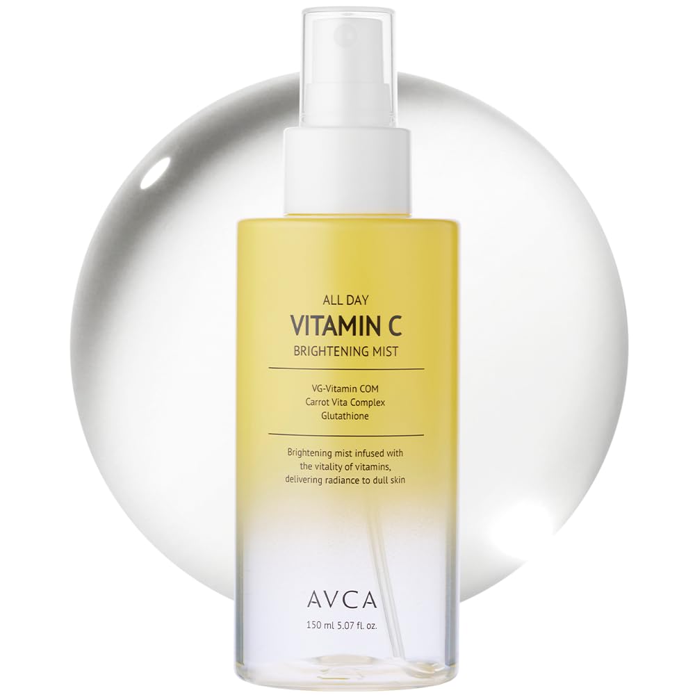 AVCA brume visage vitamine C revitalise et éclaire le teint.