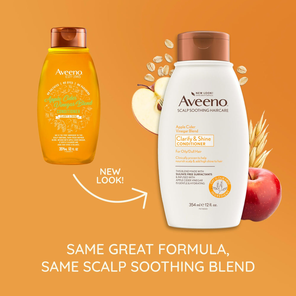Aveeno conditionneur avoine – apaisement du cuir chevelu et douceur