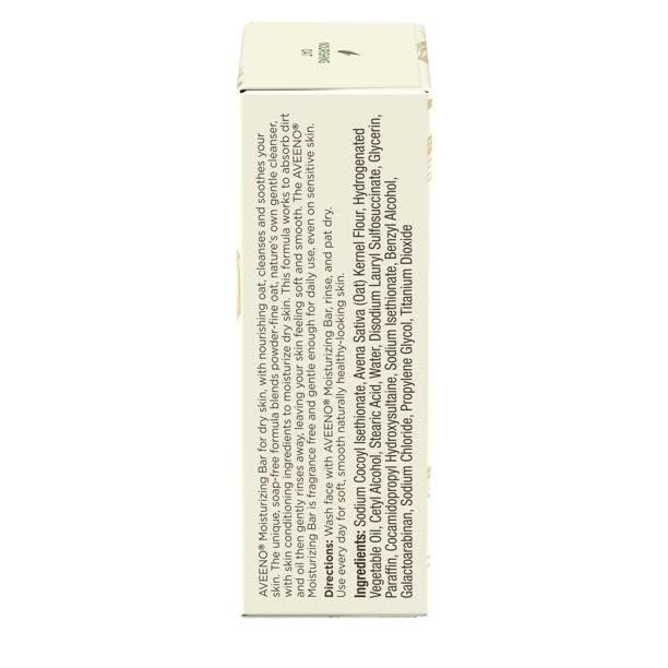 Aveeno bar avoine nourrissante, peau sèche adoucie