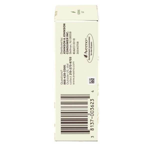 Aveeno bar visage avoine, mousse légère et douceur
