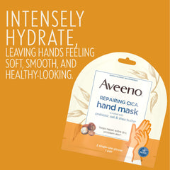 Aveeno chaussons-masque-hydratants, utilisation facile pour hydratation ciblée