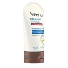 Aveeno crème mains intenses, hydratation 24 h pour des mains douces.