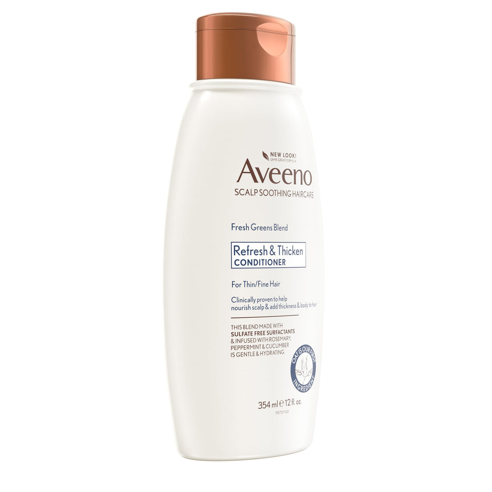 Aveeno Fresh Greens Blend: convient aux cheveux fins recherchant un volume naturel.
