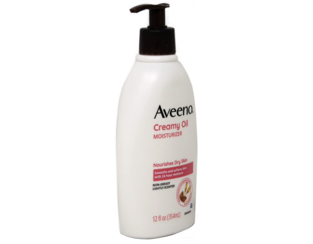 Aveeno Huile Crèmeuse – application rapide sans résidu gras pour la peau