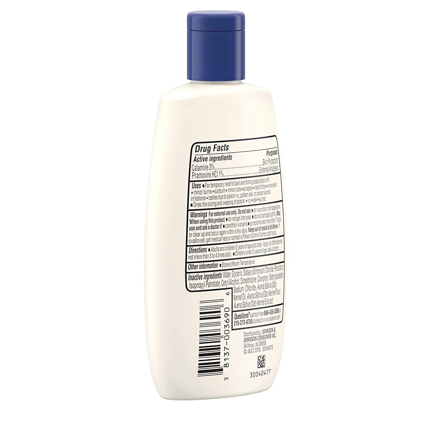 Hydratation durable et apaisement visibles sur peau avec Aveeno.