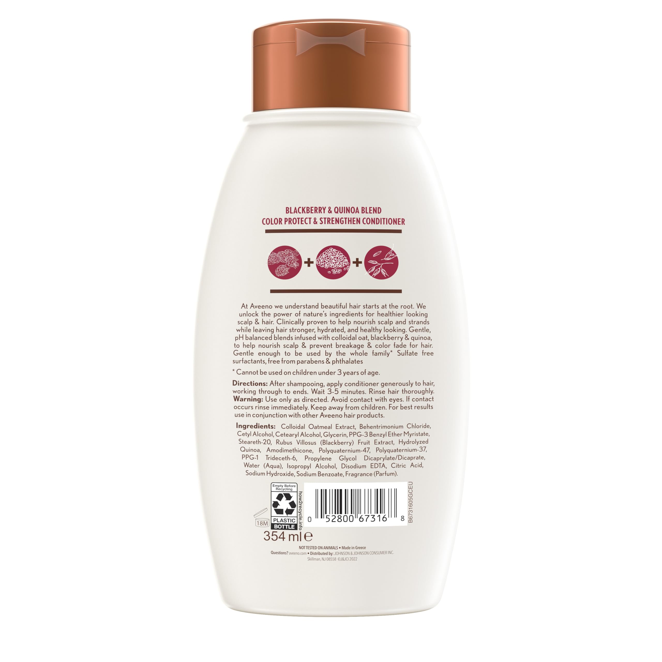 Sans sulfates et parabènes – formule douce adaptée aux cheveux colorés.