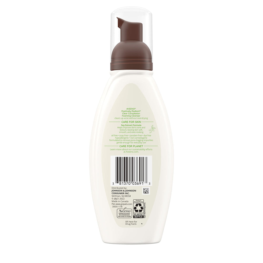 Aveeno usage quotidien, nettoyant visage simple et efficace.