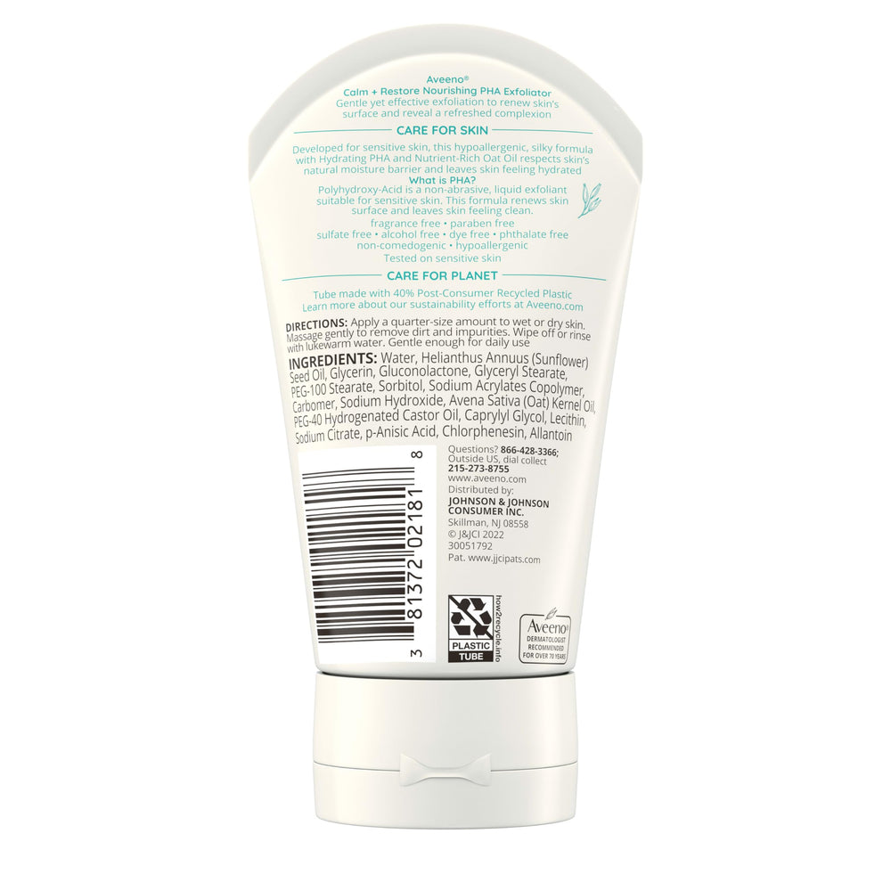 Idéal en routine quotidienne ou 2–3 fois/semaine avec Aveeno.