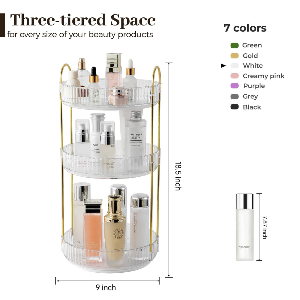 Aveniee porte-parfums élégant, rangement clair et accessible