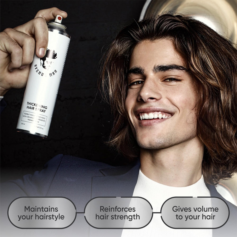 Avenue Man anti-frizz 24H protège des frisottis et humidité