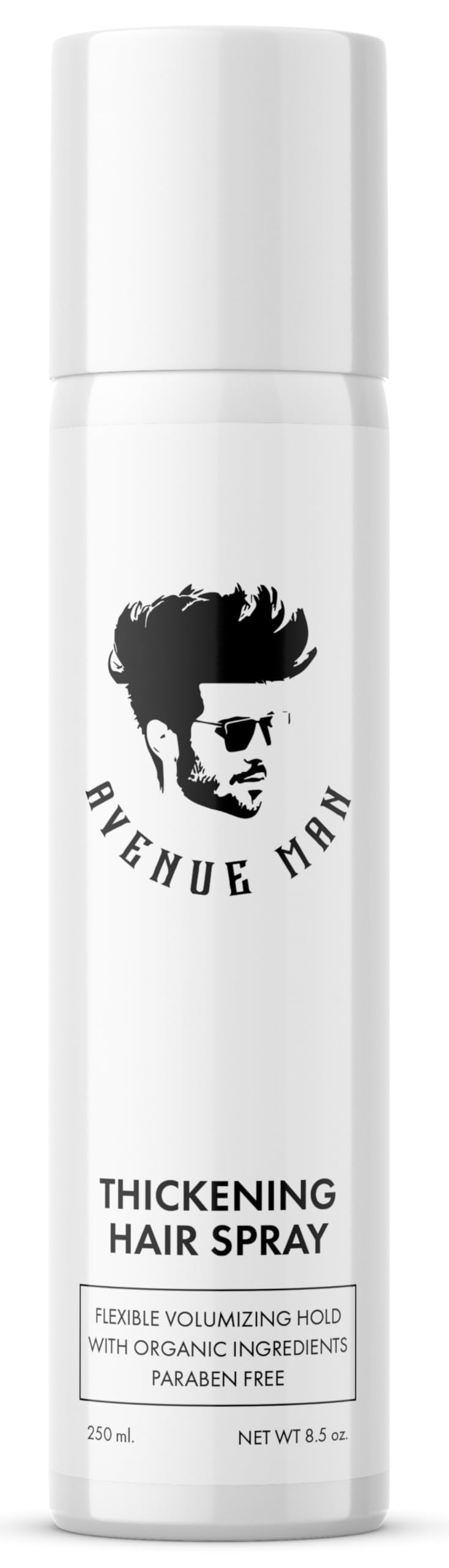 Avenue Man bouteille spray cheveux pour volume immédiat et naturel