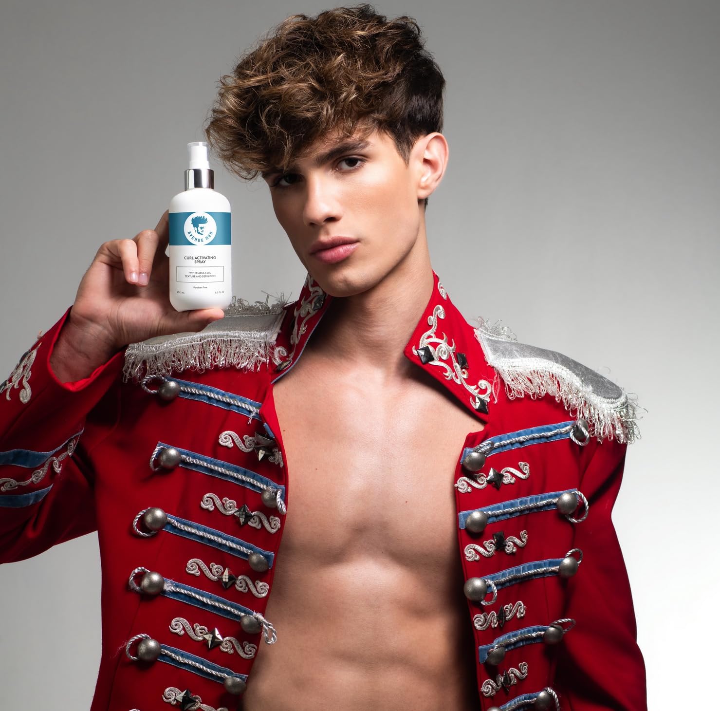 Avenue Man Curl Activating Spray – Définition durable des boucles et hydratation