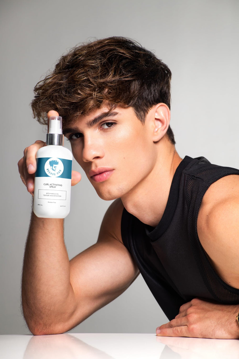 Avenue Man Curl Activating Spray – Idéal pour les matins pressés