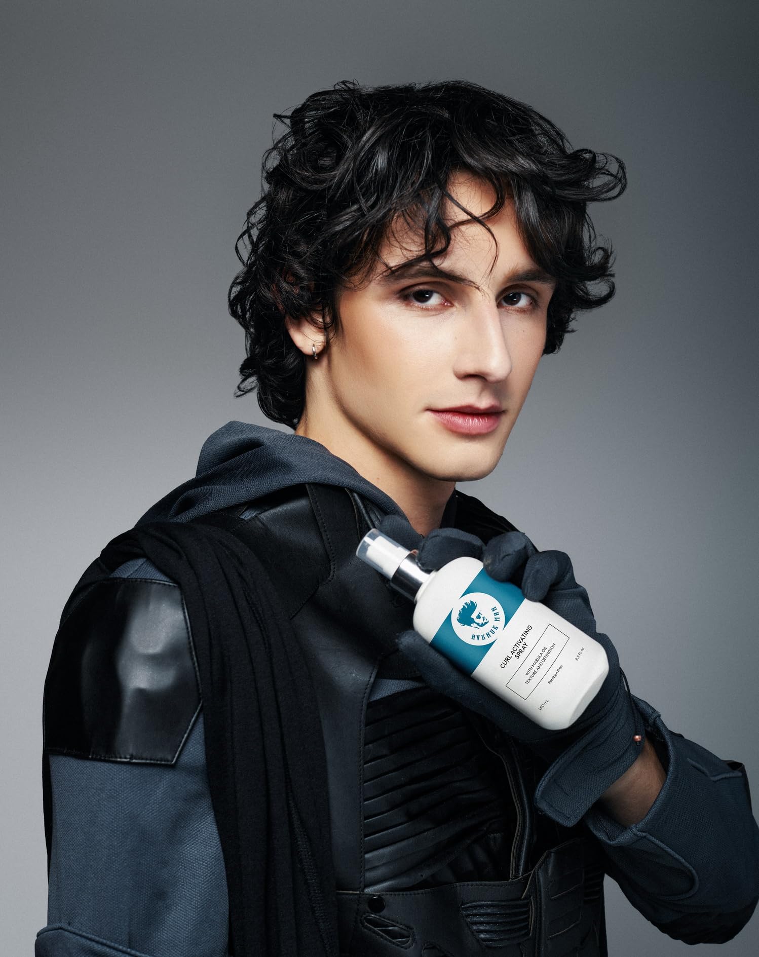 Avenue Man Curl Activating Spray – Rafraîchit les boucles entre les lavages